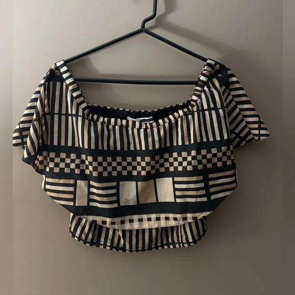 Tracy Reese Lola Off- The- Shoulder Flounce Top - Picture 2 of 6